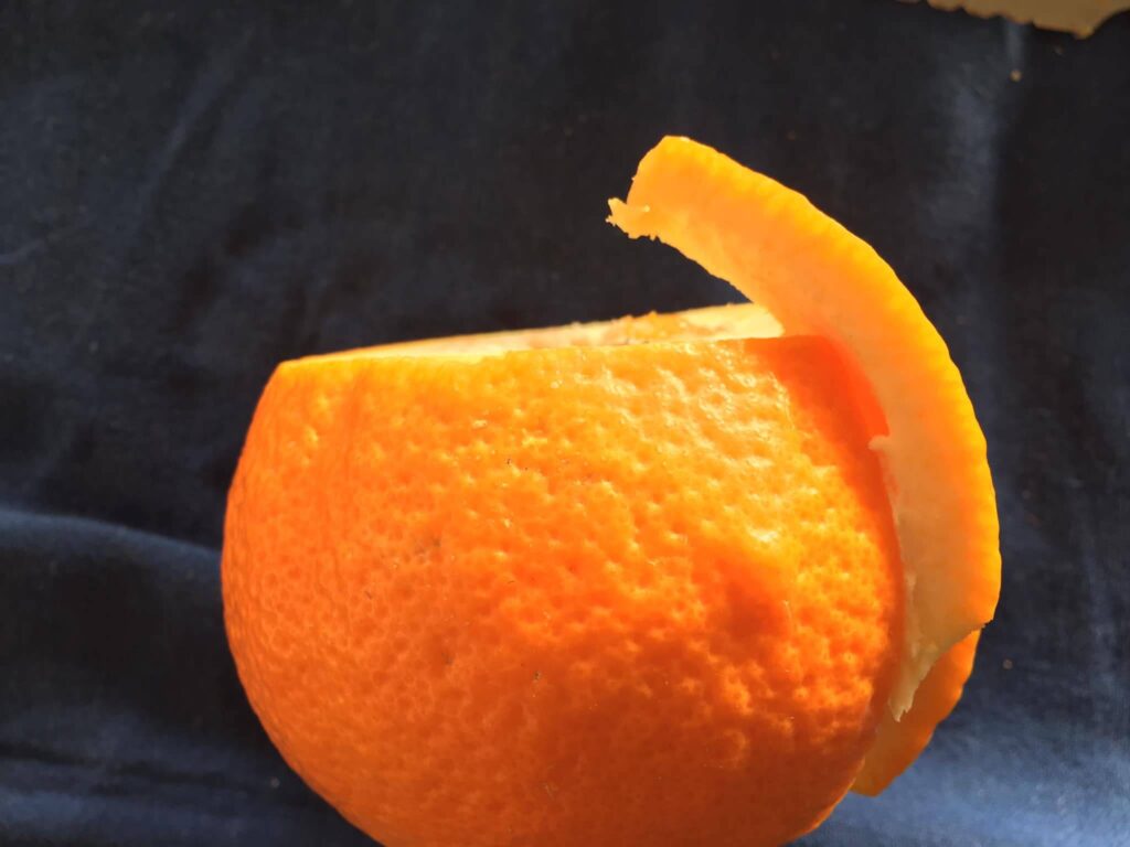 Orange peel