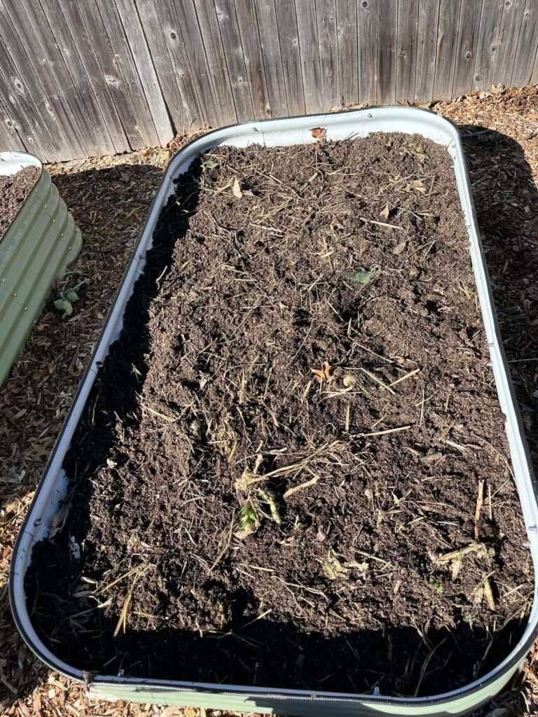 Use a large raised bed if you have enough space