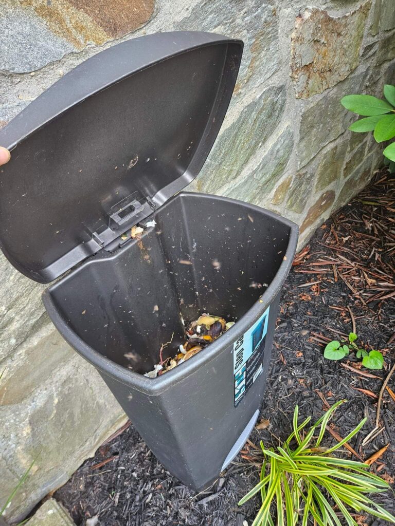 Bin for composting
