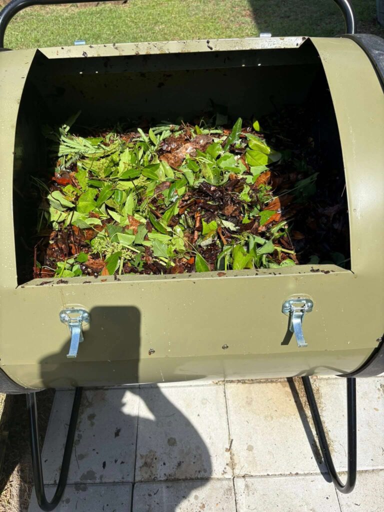 Tumbler composting