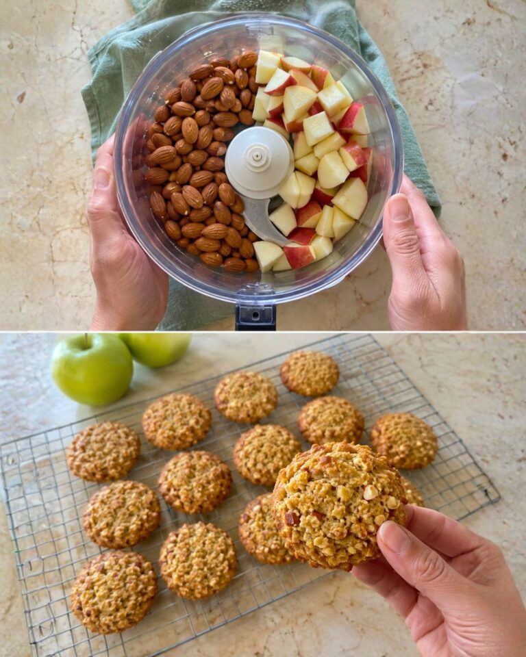 Healthy Apple and Almond Cookies